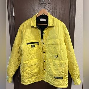 VFILES Joyrich Quilted Neon Yellow Jacket M